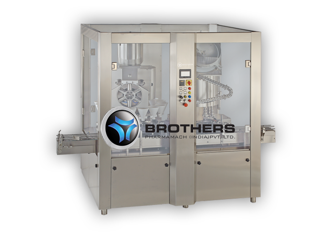 High Speed Rotary Dry Syrup Powder Capping Machine